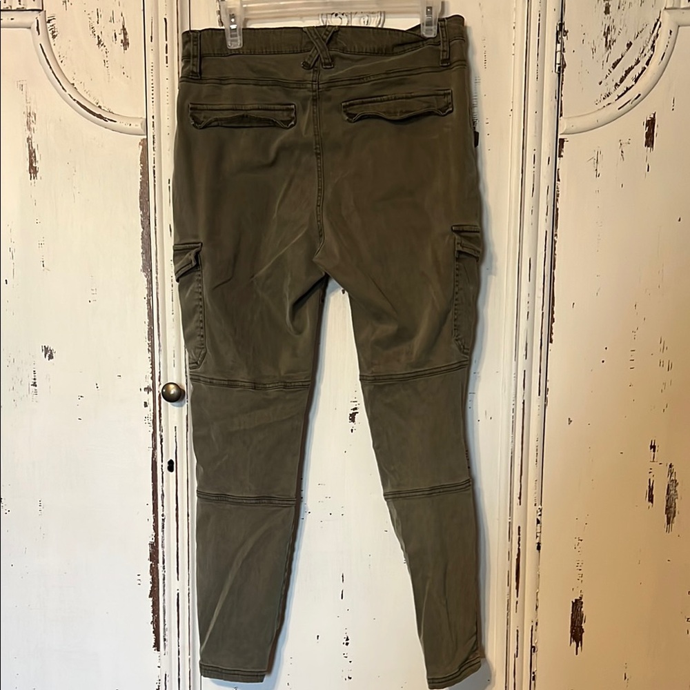 H&M Cargo pants Green Slim Fit - Picture 6 of 7